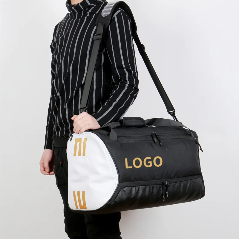 New Arrivals Custom Oxford cloth Portable Travel Bag for Gym Exercise Waterproof Fabric Gym Bag with Branded Logo Duffle Bag