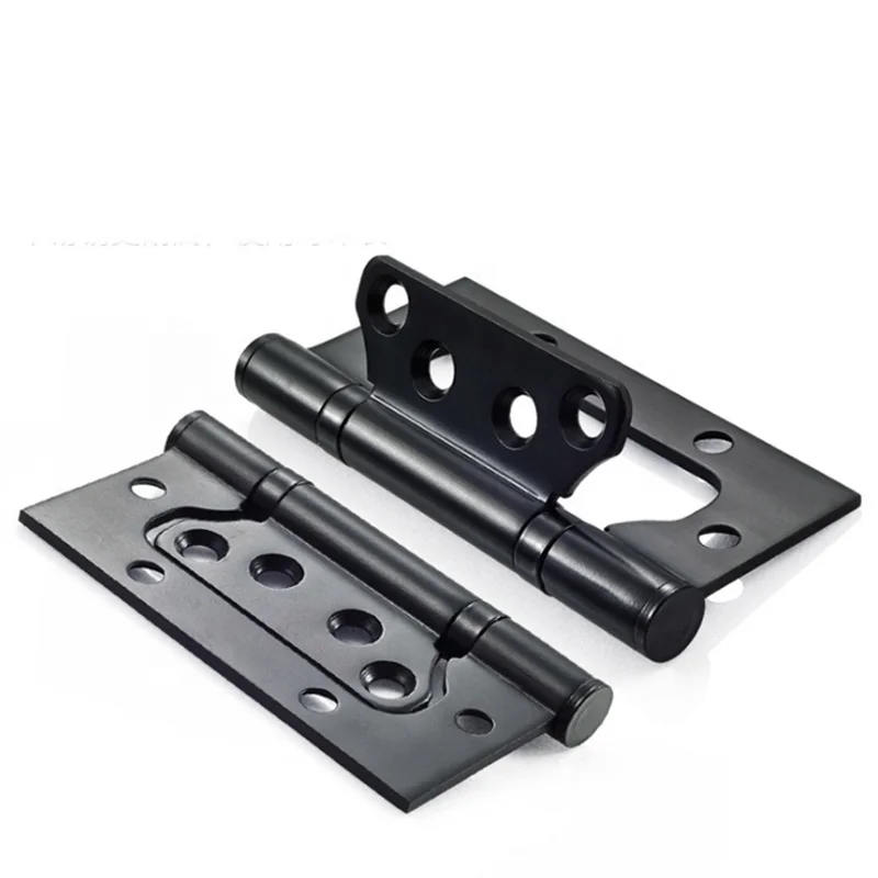 ss304 butterfly flush sub mother door hinge with two ball bearing