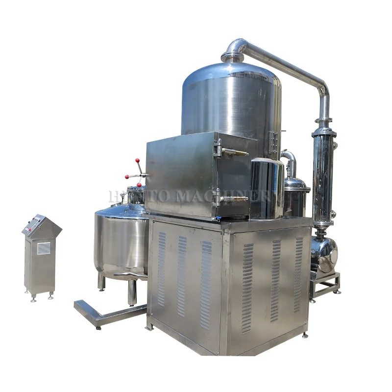 High Automation Vacuum Fryer / Vacuum Fried Mushrooms Machine / Vegetable Vacuum Frying Machine