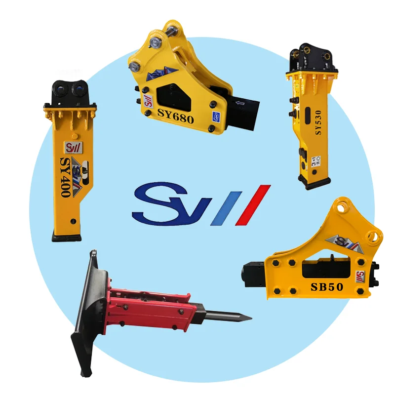 Korea Technology High-quality Sb81 Excavator Breaker Rock Breaker Jack Hydraulic Hammer