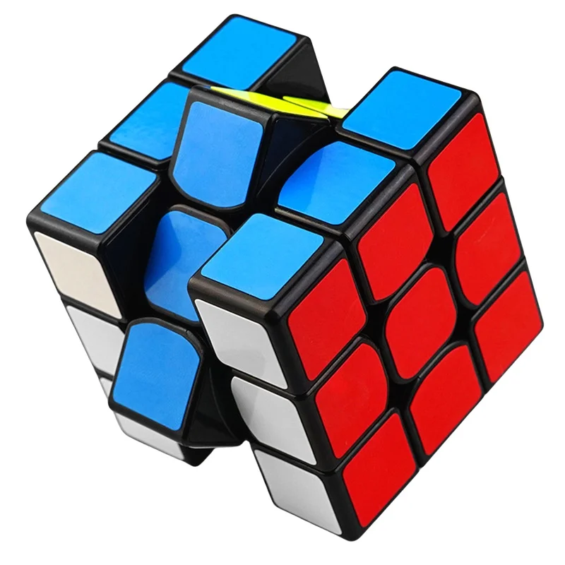 3x3x3 Speed Puzzle Magic Cube Carbon Fiber Sticker Cubo Magico Mini Educational Toy for Kids Training Adults Anti-Stress Gift