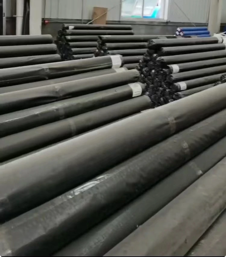 Водонепроницаемый 200GSM Высокое качество Черный Цвет PE брезент HDPE с покрытием на складе