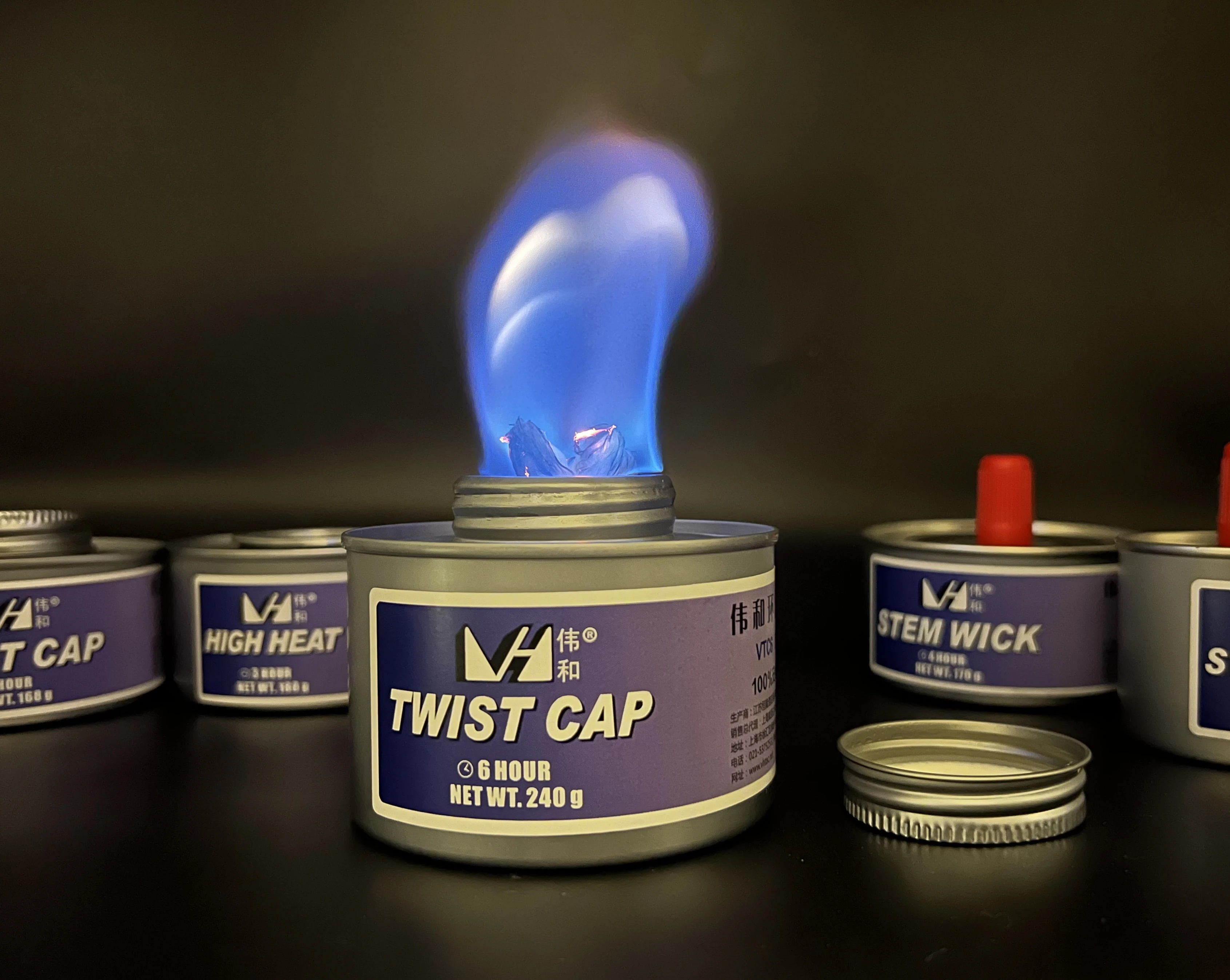 VHTAC Weihe Factory Price Hotel Restaurant Supplies Safe 6H Burning Time Chafing Liquid Fuel