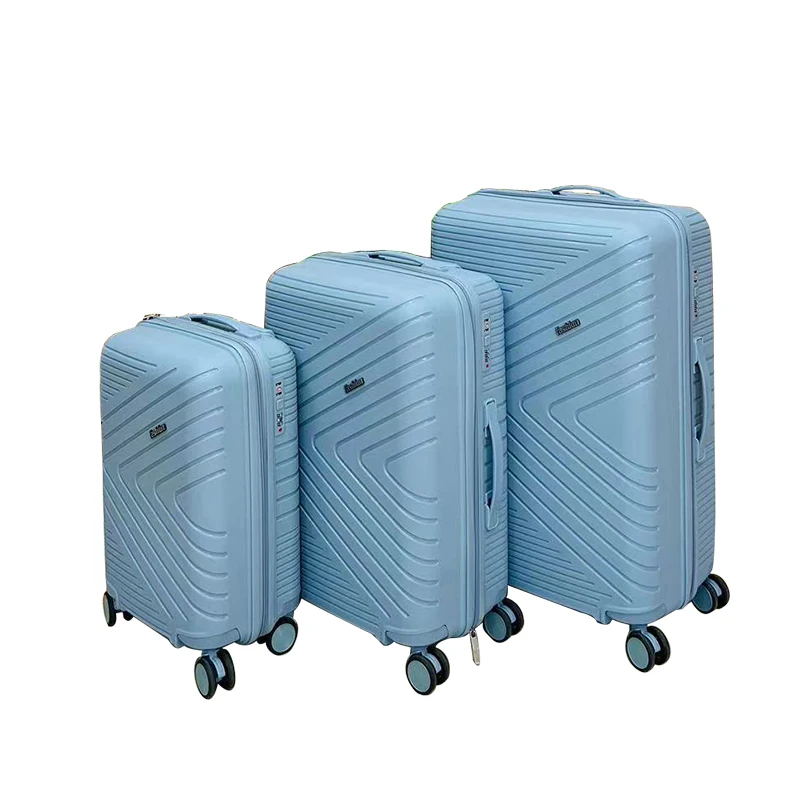Marksman 2024 Newly Launched High Quality PP Trolley Luggage Case Unisex Spinner Suitcase for Air Travel Business Luggage