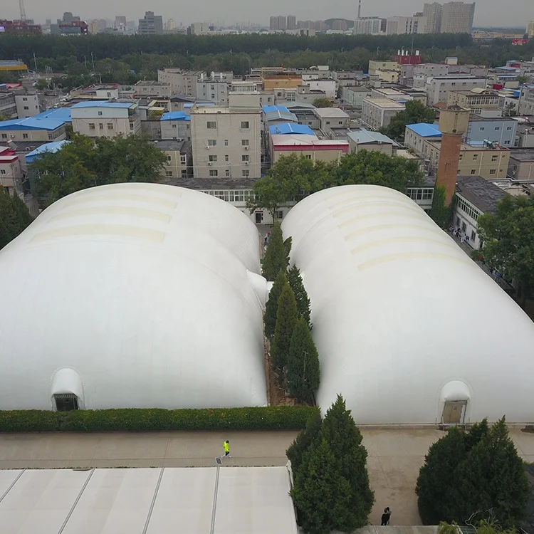 High quality Air inflated membrane Integrated Sports Stadium Pneumatic membrane structure Inflatable dome