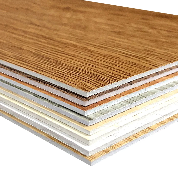 Home Decoration Wooden Marble Grain Covering Sticker Glue Down Luxury Vinyl Plank Laminate Floor LVP Vinyl Waterproof For Indoor