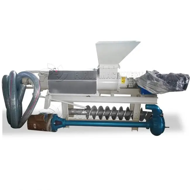 Agricultural Equipment animal fertilizer separator/dry and wet pig manure separator/poultry manure processing machine