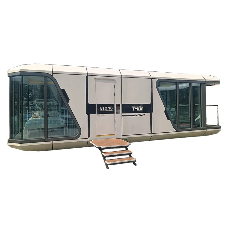 Сборный модульный контейнерный дом космический капсульный дом 40ft