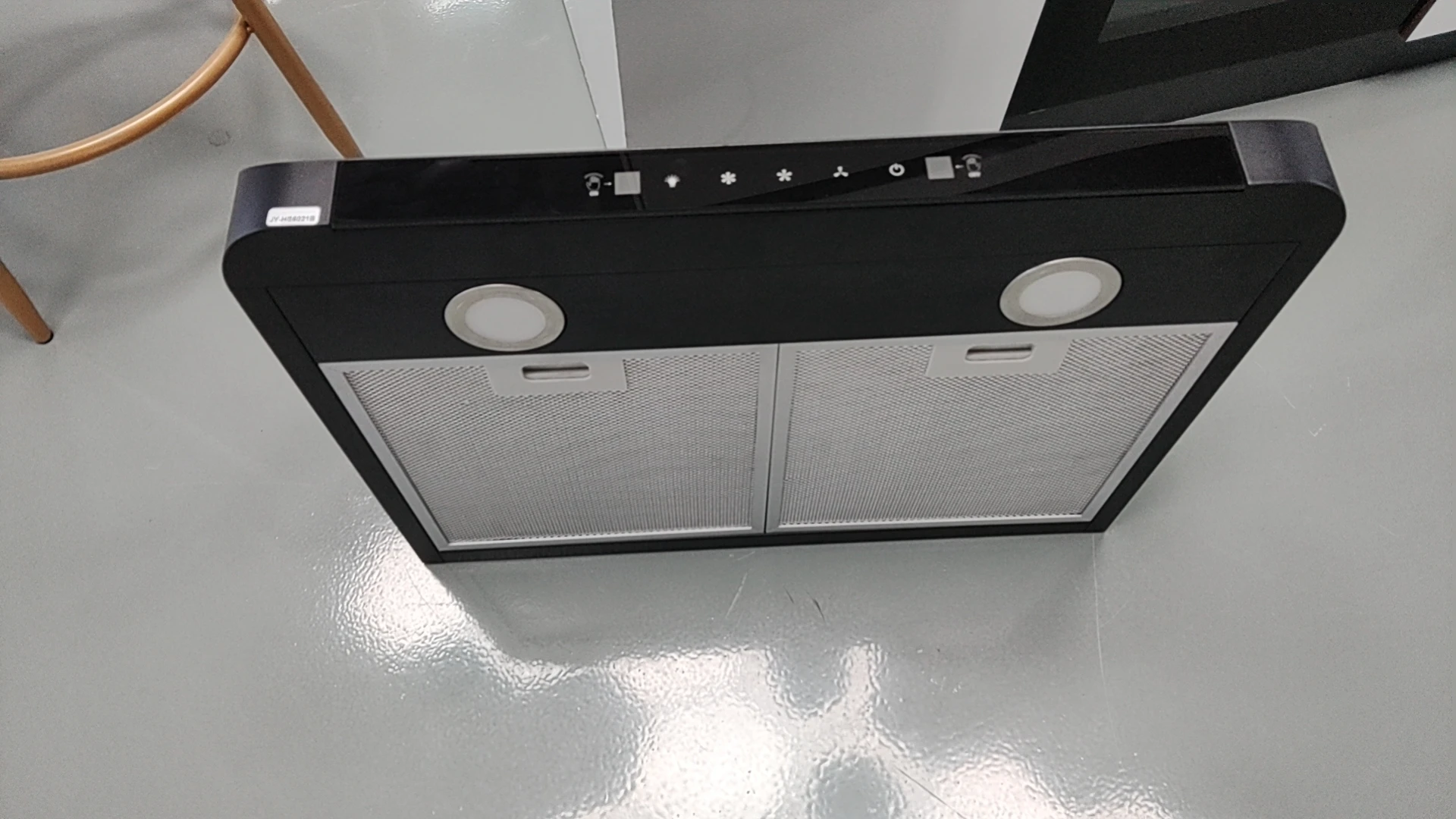 Jiaye New model 2025 Black Range hood 60/70/80/90cm Kitchen hood with carbon filter