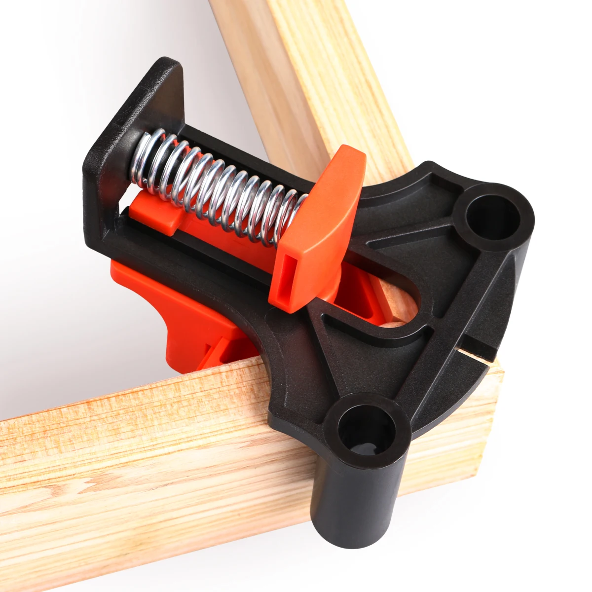 FUNTA Wood-working corners clamp fixer 4pcs right angle fixing clip 90 degree corner clamps for woodworking