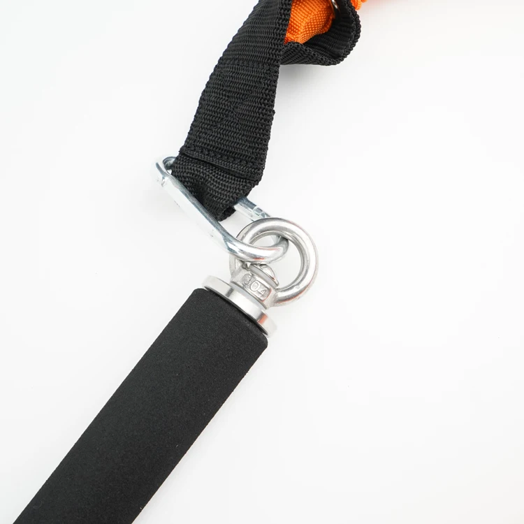 Adjustable  Portable  Pilates Bar Gym Stick With Resistance Band Kit Fitness Set