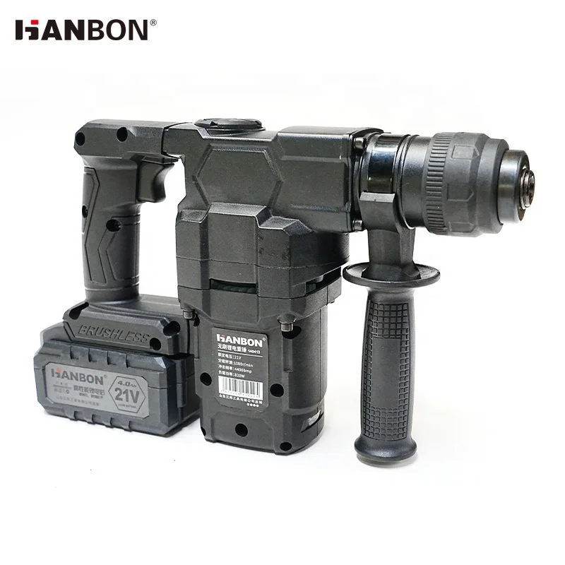 Electric 21V Lithium Battery Powerful Cordless Hammer Drill