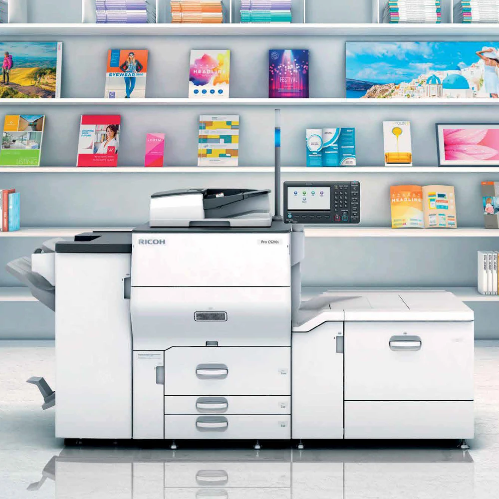 Лидер продаж переработка среднескоростной копировальный аппарат для Ricoh Color C5200s производственный принтер Copier360gsm A3 со сканером