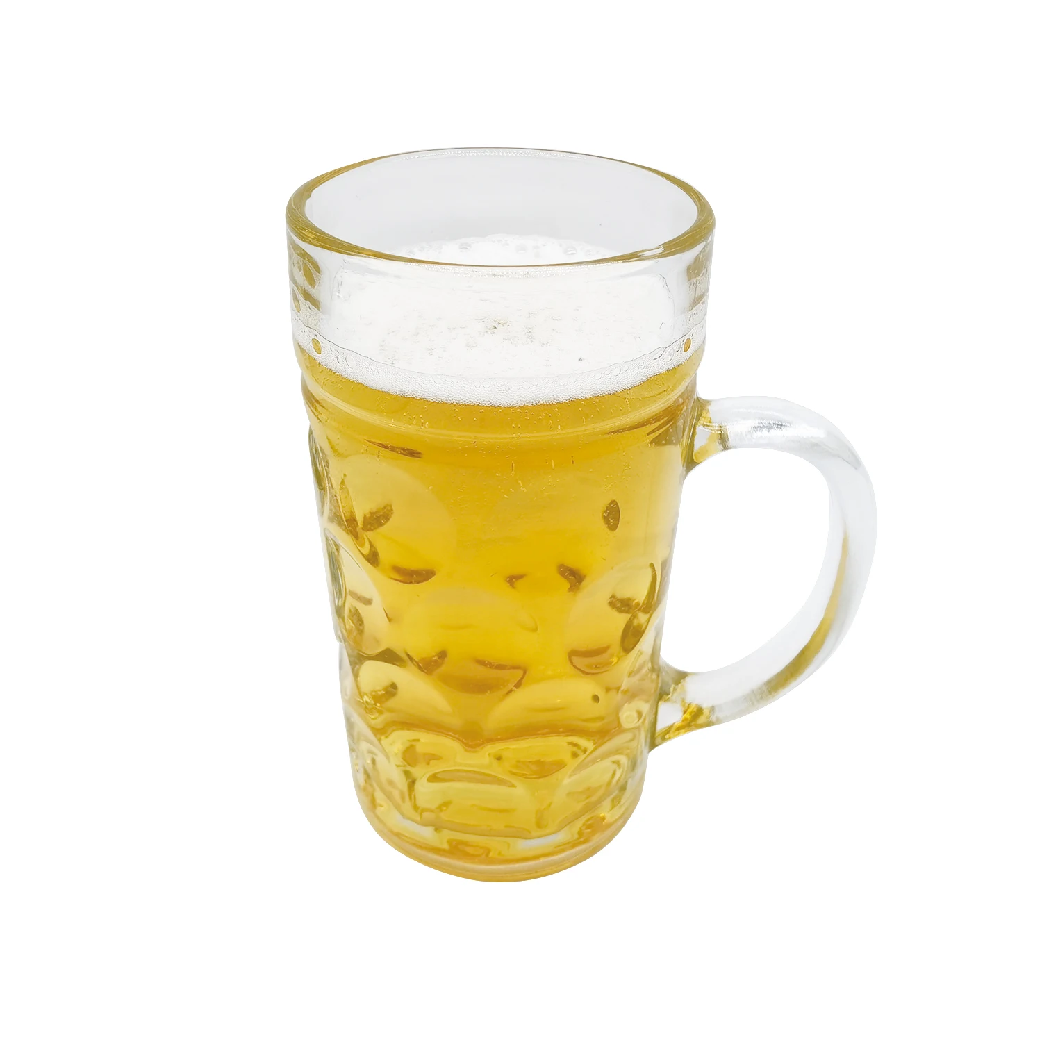 German popular 1000ml beer glass mug with handle