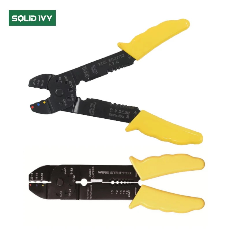 Manufacturer High Quality Stripping Crimping Tool Pliers Striooer Terminals wire stripper