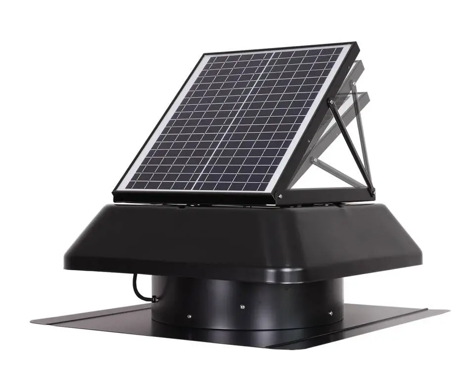 Солнечная отдушина крыши вентилятор для дома контейнерного типа без электричества сборный дом тепла воздуха вытяжной вентилятор с солнечной системы