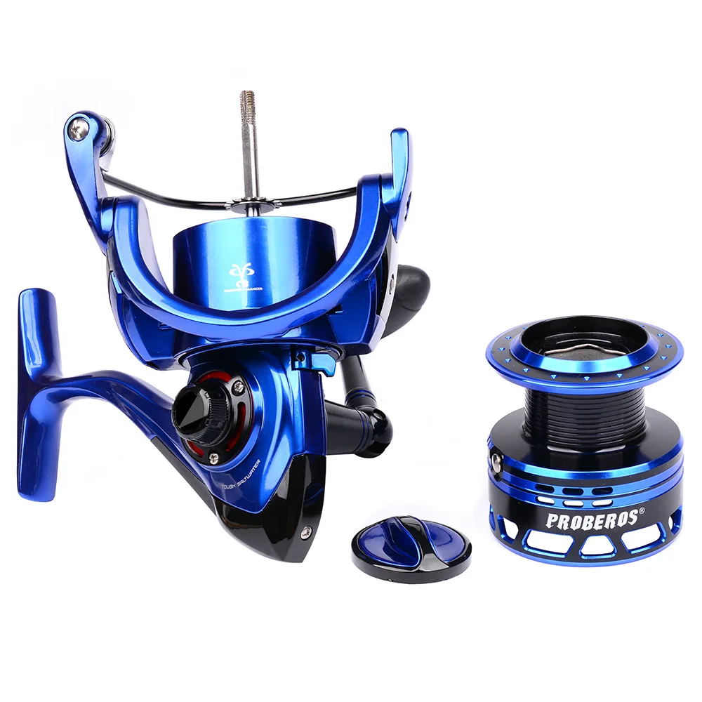 
5000 6000 Wholesale Blue Spinning Reels Lightweight Ultra Smooth Powerful Size Ultralight Ice Fishing.Wheels 