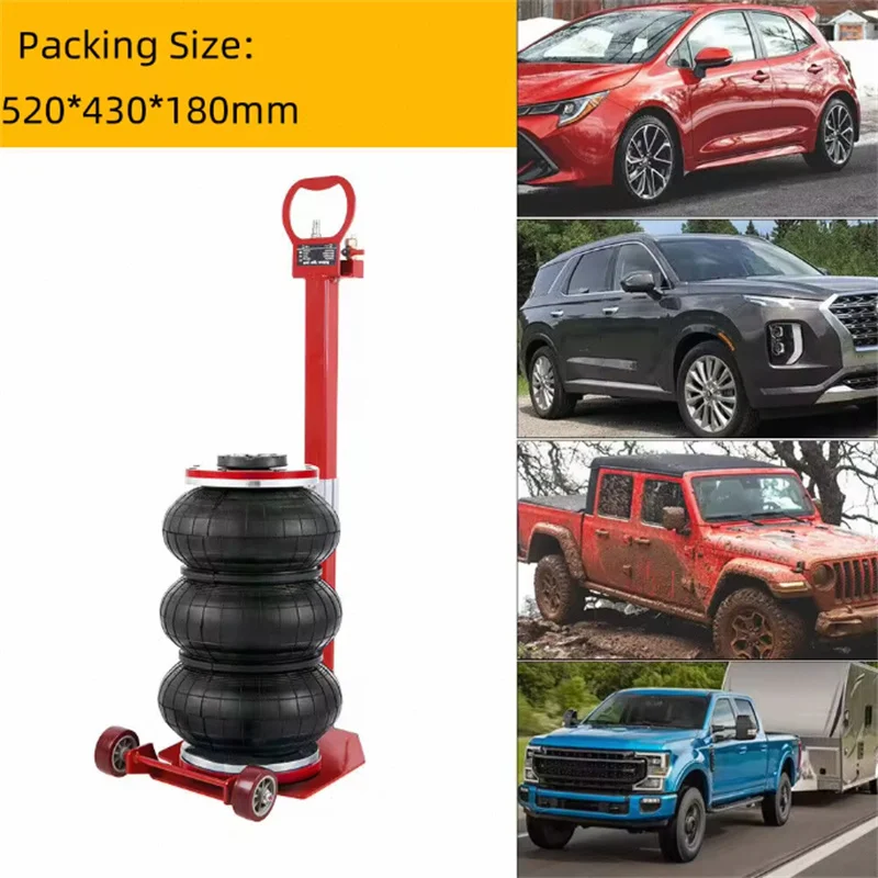Hot Selling Car Repair Tools Folding Handle Style Airbag Jack Car Repair Lifting Tool Pneumatic Air Jack