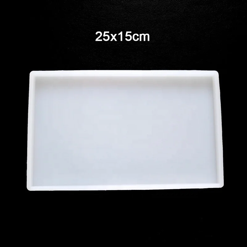 Large Rectangle Square Silicone Tray Mold Resin Coaster Mold