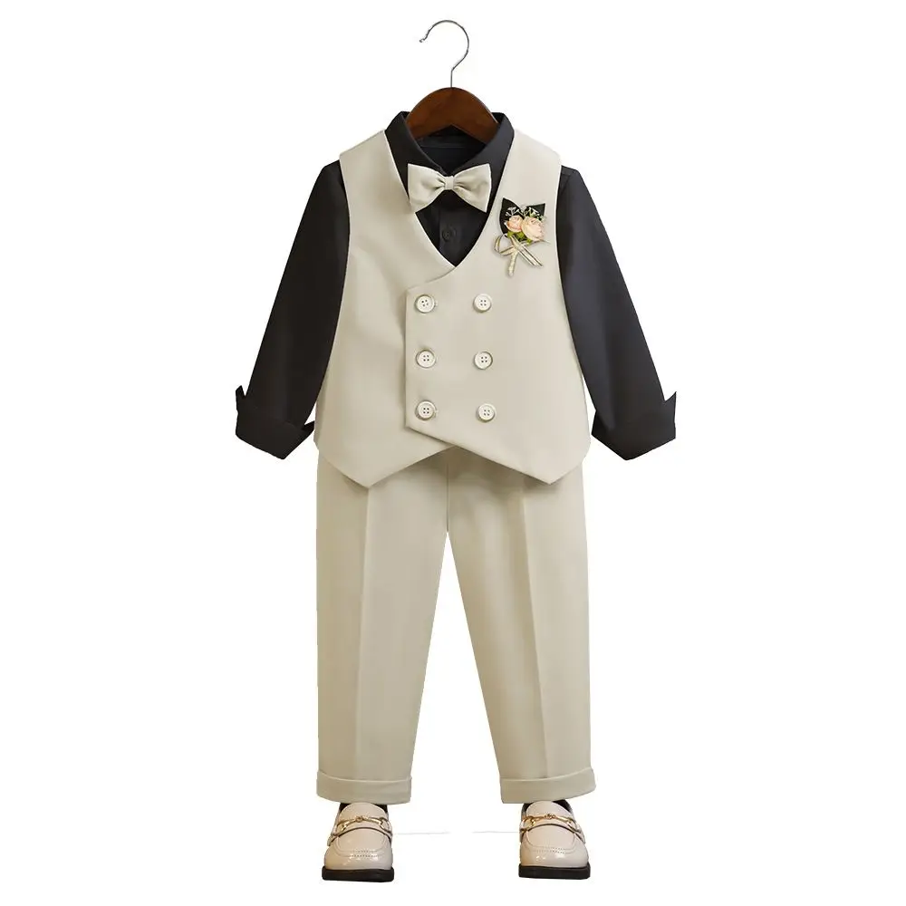 In stock 2024 wholesale hot  baby clothes organic fabric baby clothes baby girl clothes 5 to 6 years free sis