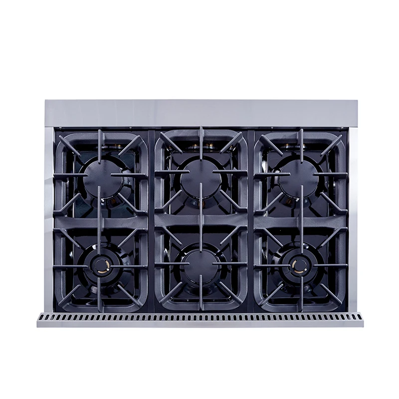 Dual Fuel 36 Inch Gas Range With 5.2 cu.ft