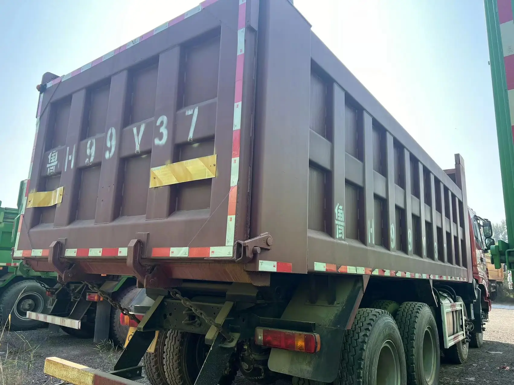 High quality second-hand Foton 8x4 20 ton 30 ton heavy-duty dump truck for sale