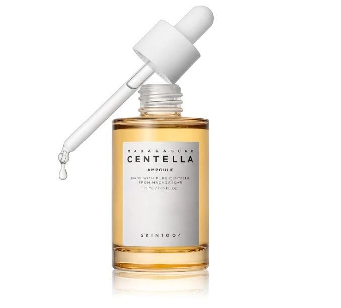 Madagascar Centella Asiatica Ampoule Facial Serum Soothes Acne Prone and Sensitive Skin