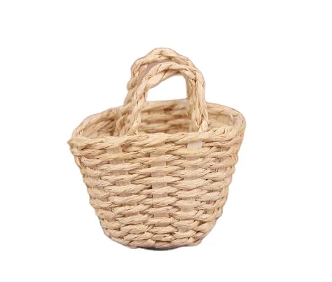 Miniature basket house tooth fairy door and mouse door miniature toys