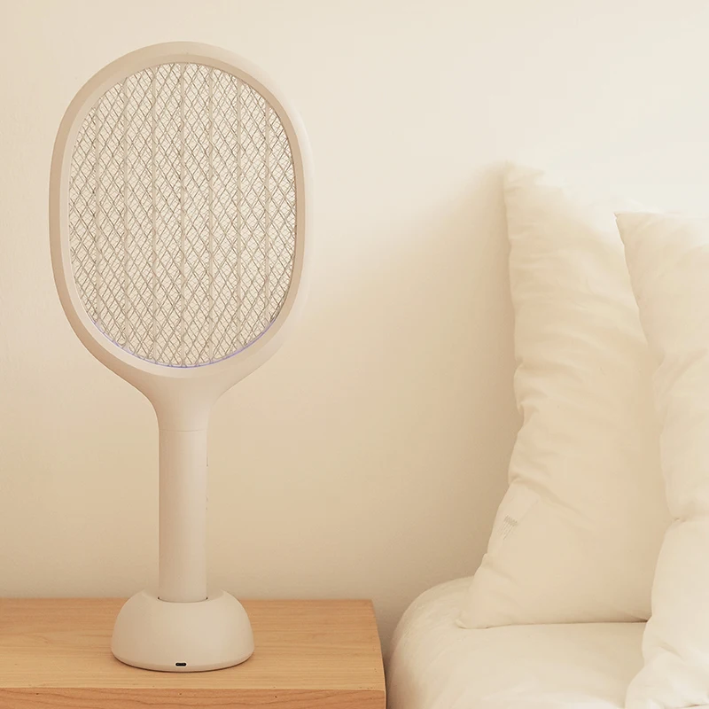 SOLOVE P1 Portable Electric Rechargeable Mosquito Trap Mosquito Killer flies rocket net UV lights