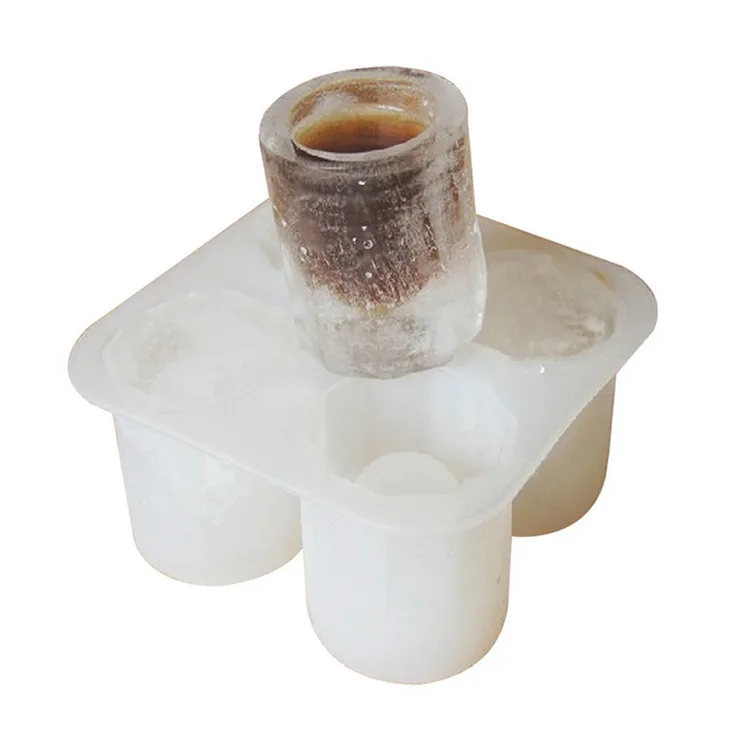 2023 New Arrivals Ice Molds Whiskey Wine Silicone Ice Cube Tray Mold