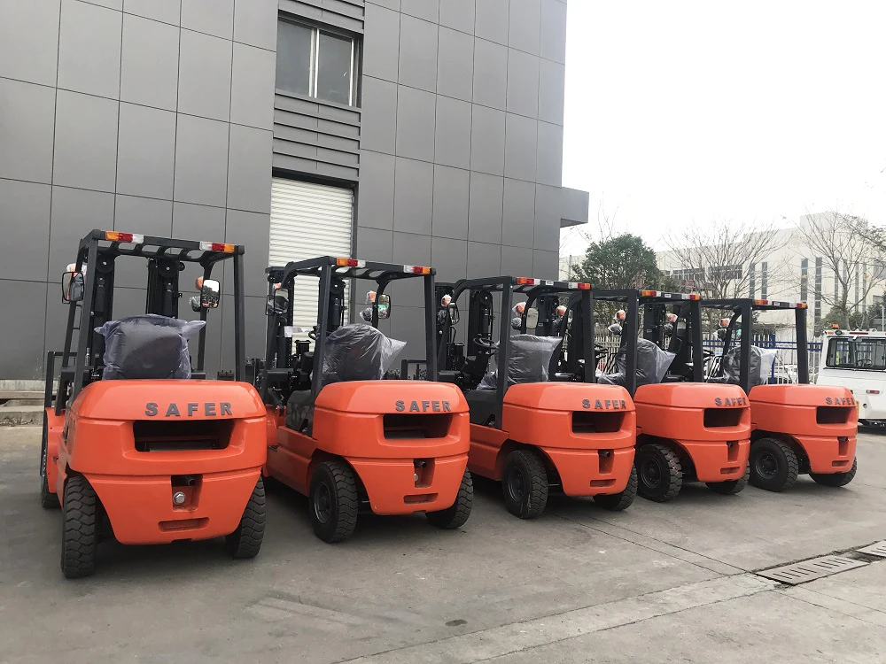  Safer 5 ton 7 8 10ton diesel forklift truck with Cummins/ Mitsubishi/Isuzu engine as