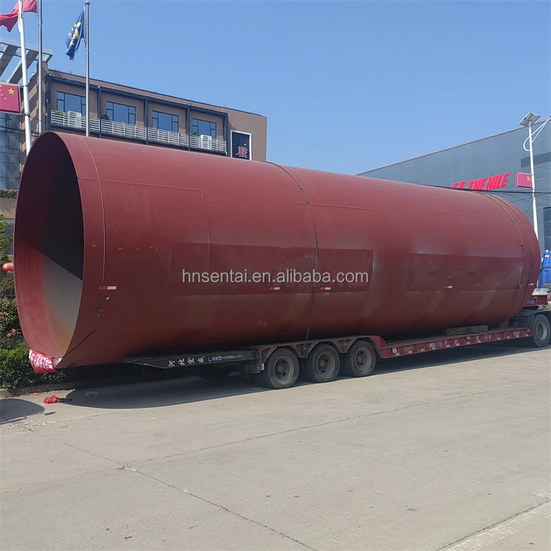 Небольшая и средняя производственная линия по кальцинированию вращающейся печи подходит для оксида цинка магния бокситов доломитов