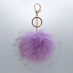 Оптовая продажа, аксессуары для шапки, помпон из искусственного меха животного