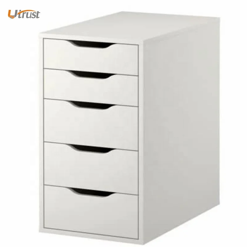 Fashionable factory direct reclaimed wood drawer chest of drawers bedside table designer bedroom luxury white chest of drawers