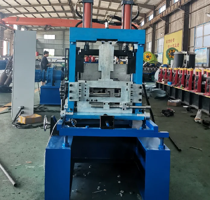 Hot Sale Metal Steel Strip CZ Purlin Interchangeable Roll Forming Machine metal CZ roof wall panel roll forming machine