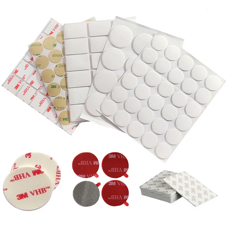 Back Adhesive Silicone Gasket Black Tape Bumpon Cushion Bumpons Protective Custom Stickers Die Cut Wall 3M