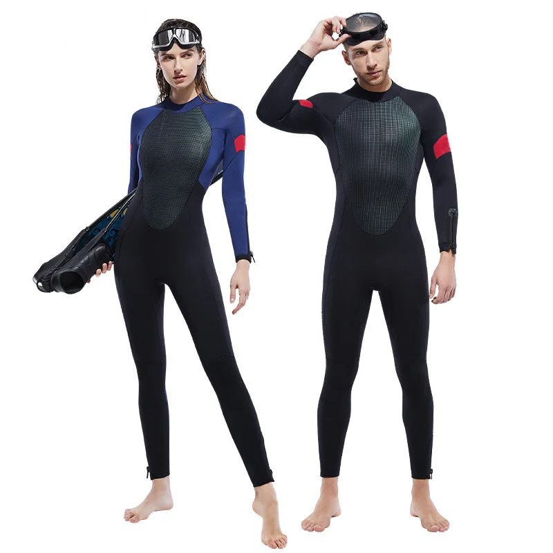 2023 New Design Wetsuit Neoprene Fabric 5mm Neoprene Surfing Scuba Diving Wetsuit Womans and Men
