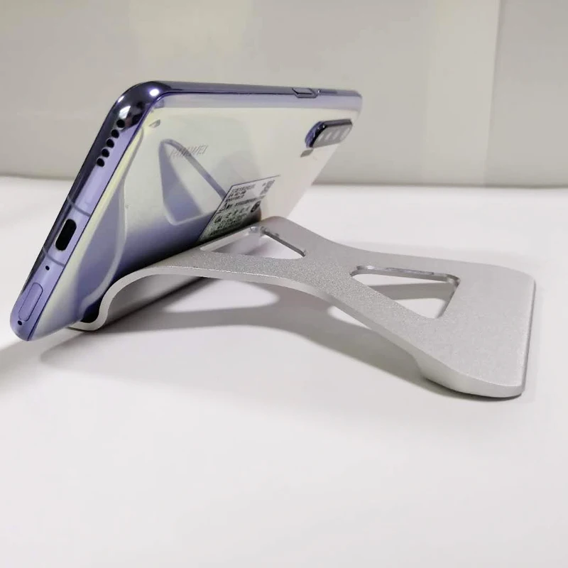 metal aluminum mobile stand phone table holder