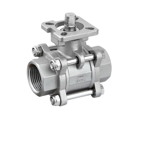 Stainless Steel DN15-DN100 3 Way Ball Valves 2 Inches