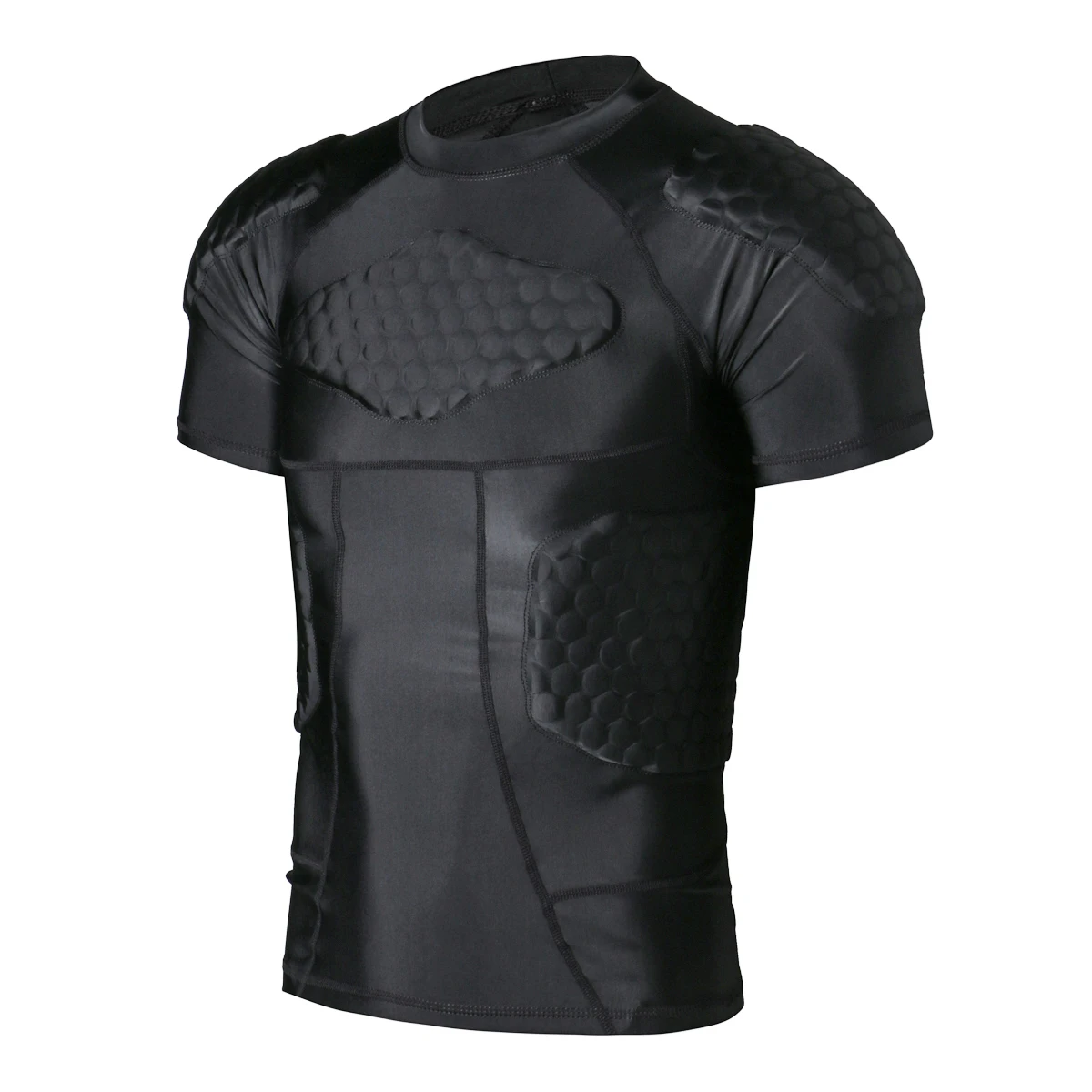 basketball padded shirt Football goalkeeper compression protect T shirt hockey chest protector Sports Protect shoulder gear