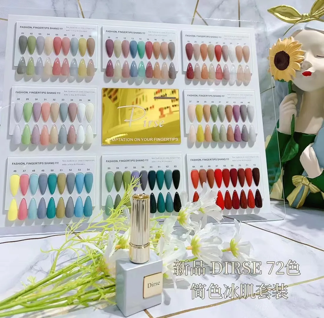 Nail Polish Set Logo Wholesale Regular Semi Permanent Nail Private Label Collection Gel Organizer Nail Polish Set for Girls