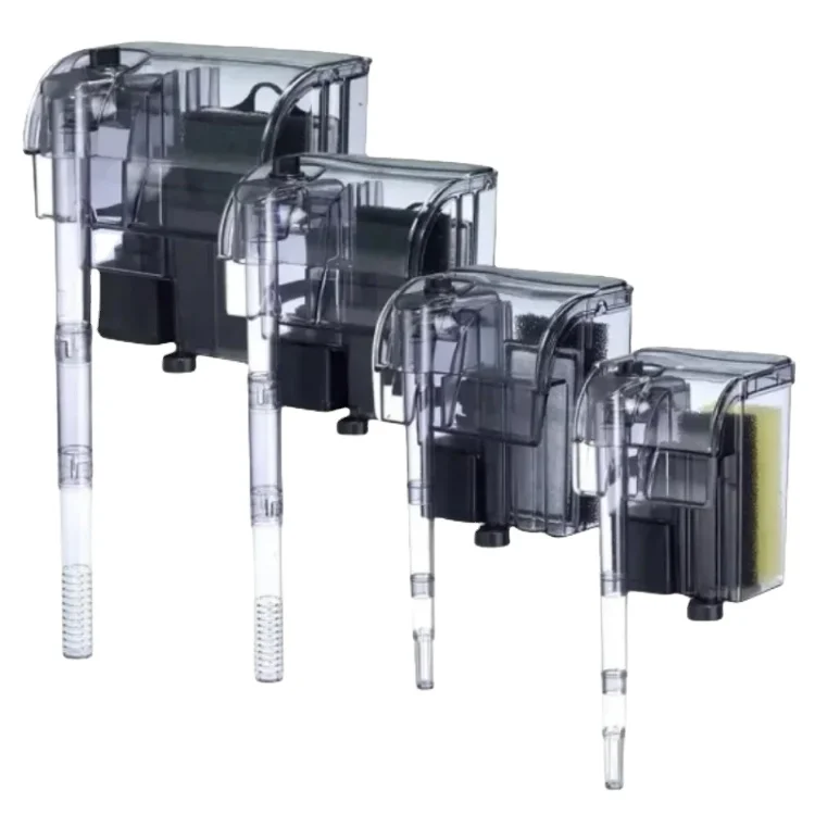 Multi Portable Adjustable 6.5w 680L/H Aquarium Filter Waterfall Hang On External Oxygen Pump Water Circulation Filter Pumps