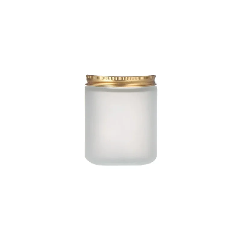 120ml 250ml 500ml 1000ml Home Portable Decoration Candle Container Exposure Glass Candle Jar with Lid