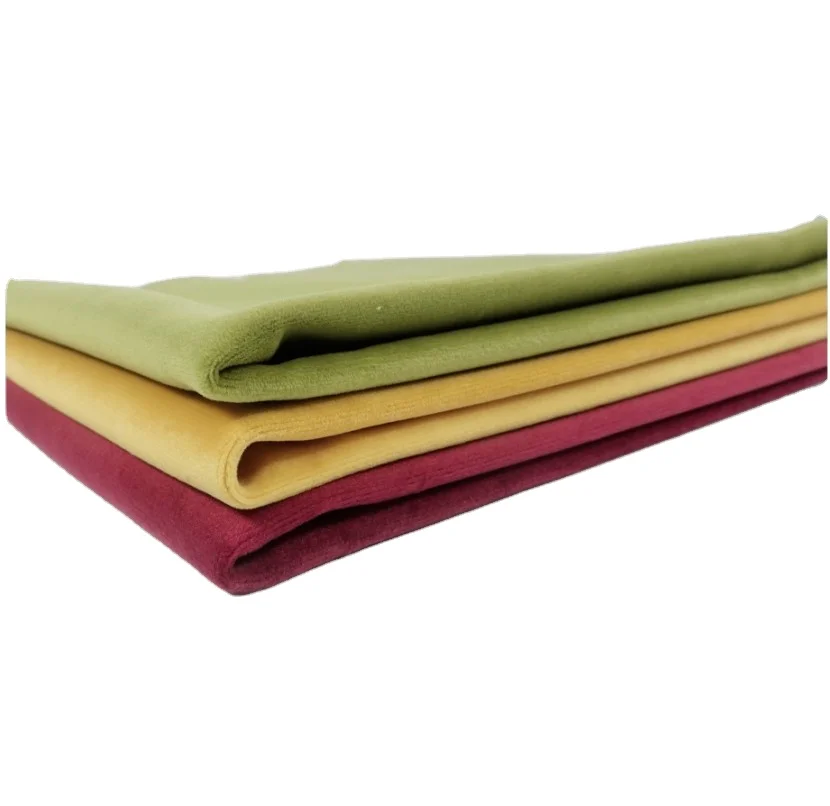 
 Hiqh качество Мягкий сенсорный Обивка Бархат для диван кровать ткань стул ткань  