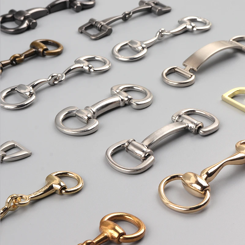 Wholesale Fashion Silver and Gold Metal Shoe Buckle Parts Chain Men Buckle Shoe For Footwear Accessory