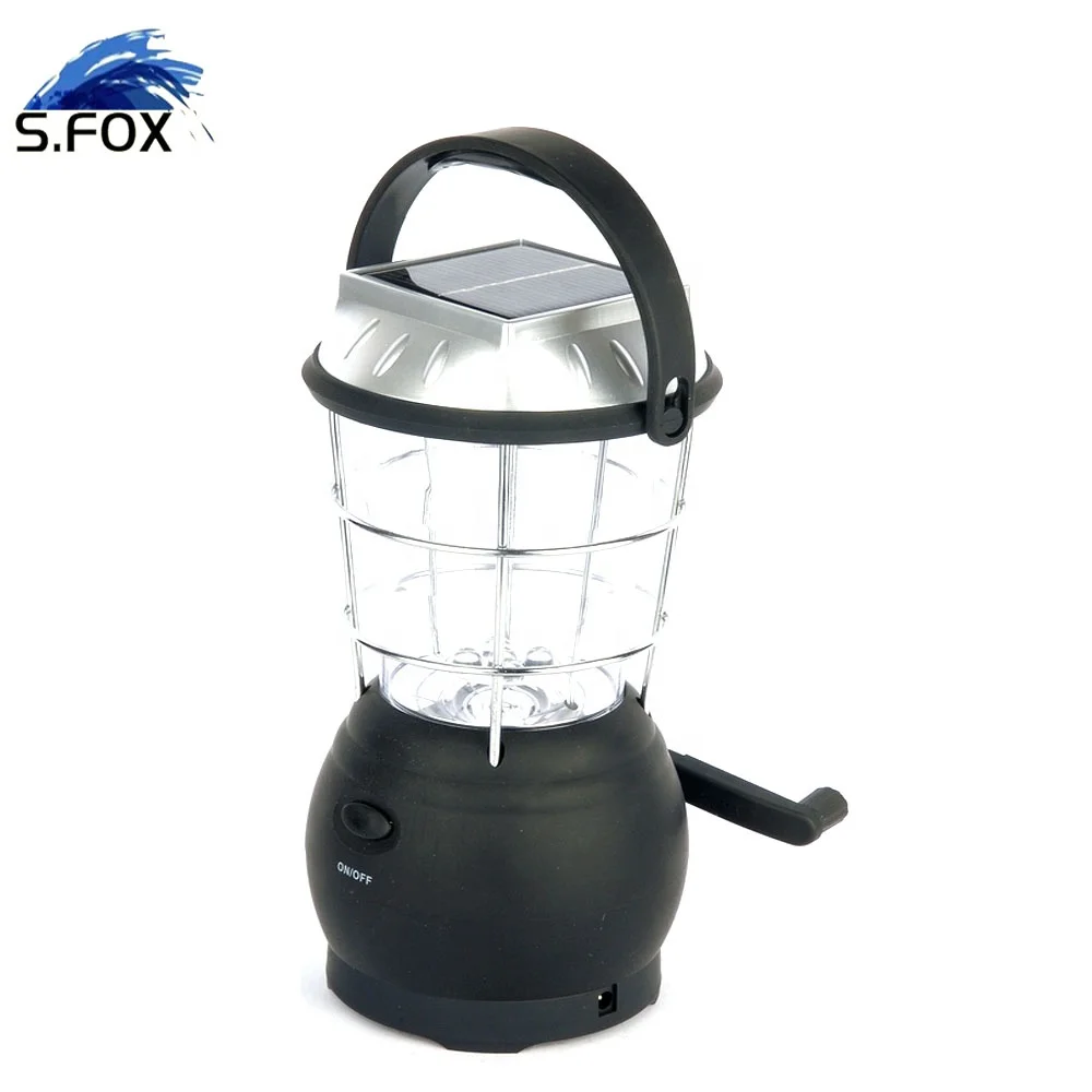 Outdoor Survival Emeregcny Hand Cranking Portable Tent Solar Camping Lantern