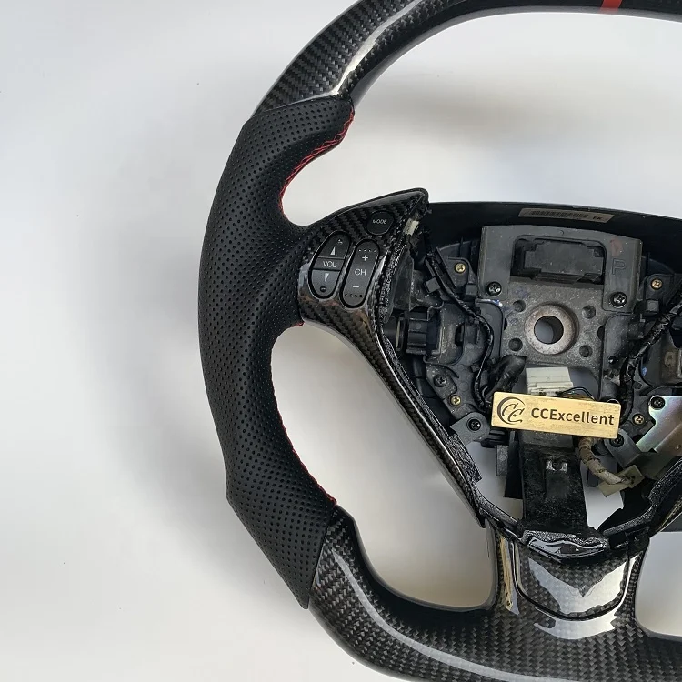 CCexcellent Real carbon fiber steering wheel For Acura ILX TL High Quality Custom Design
