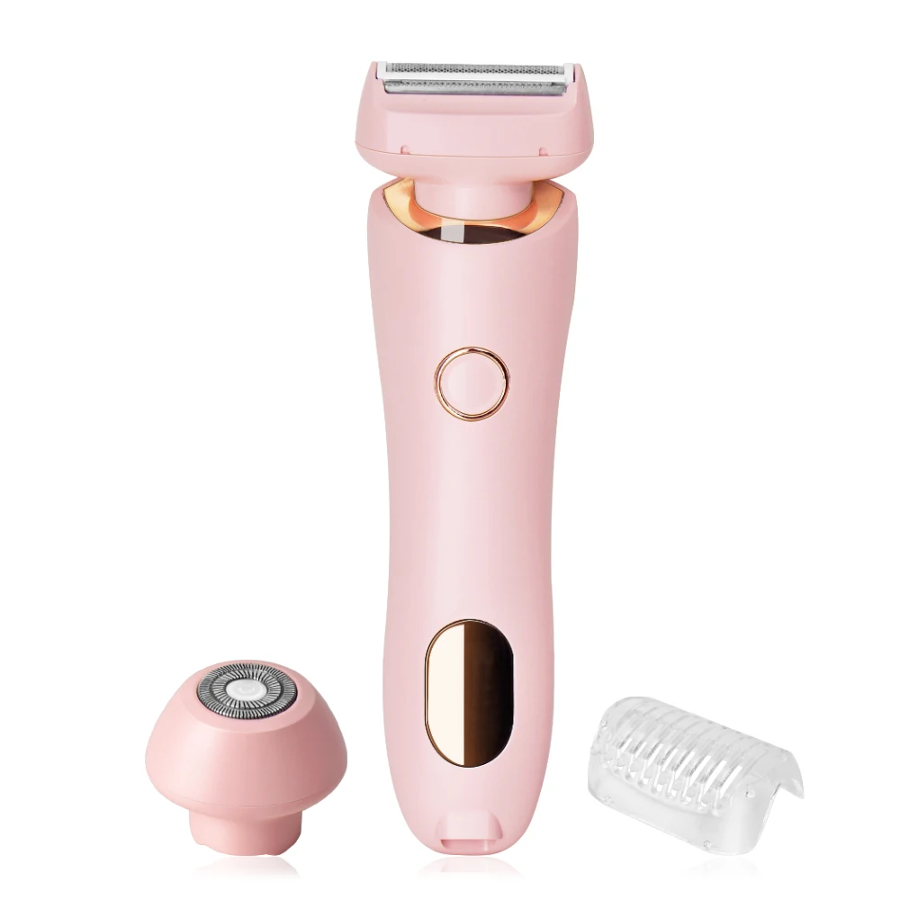 2 в 1 Женская бритва безболезненная перезаряжаемая