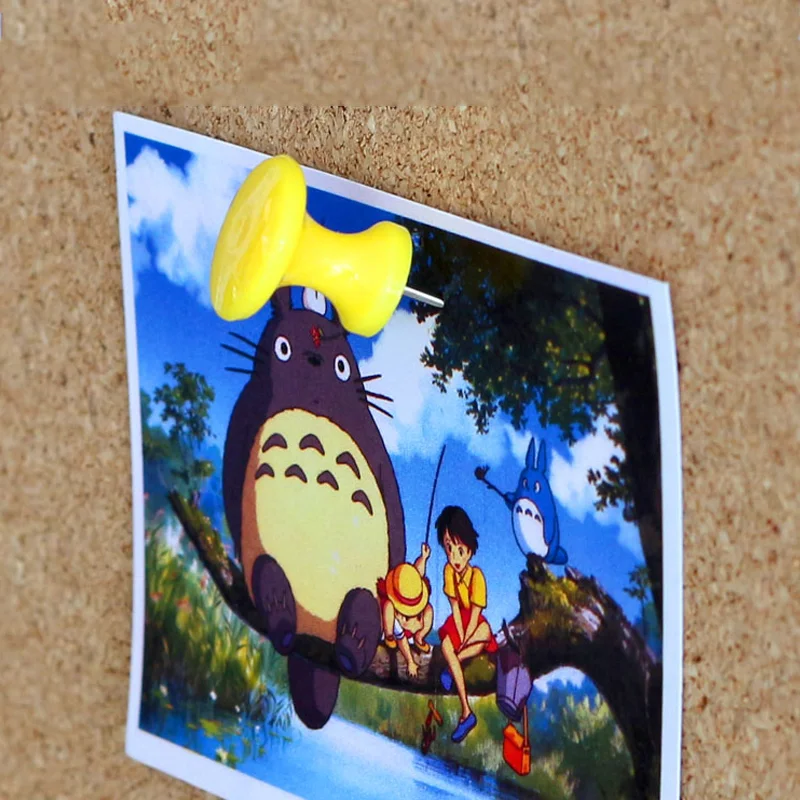 100Pcs Multi Color Push Pins For Plastic Framed Cork Pin Notice Memo Board Display Board School Stationery Supplies