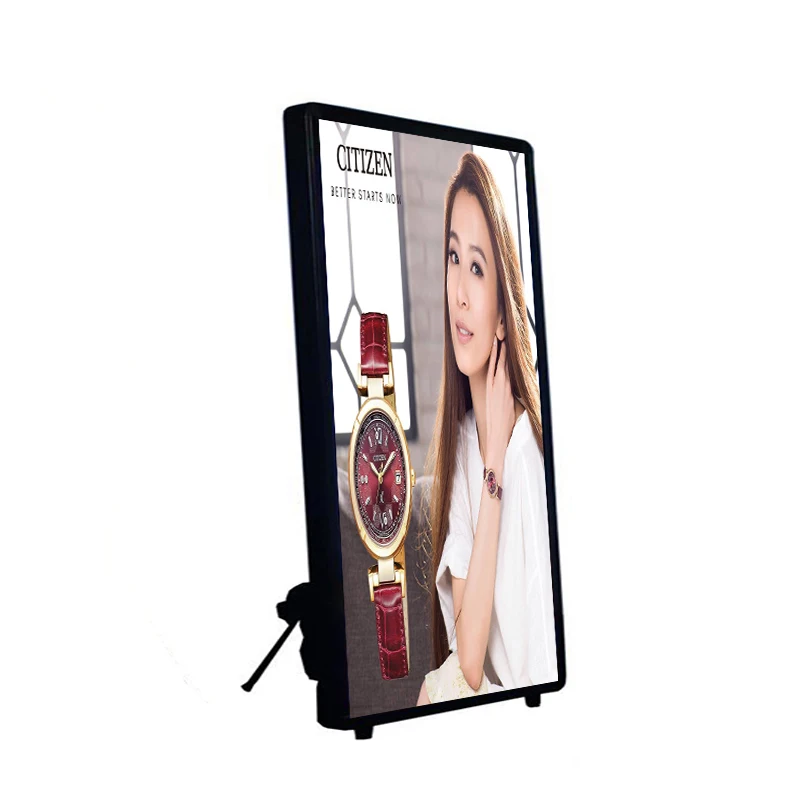 Digital signage ultra-thin  27 inches Android Outdoor walking Backpack LCD advertising player